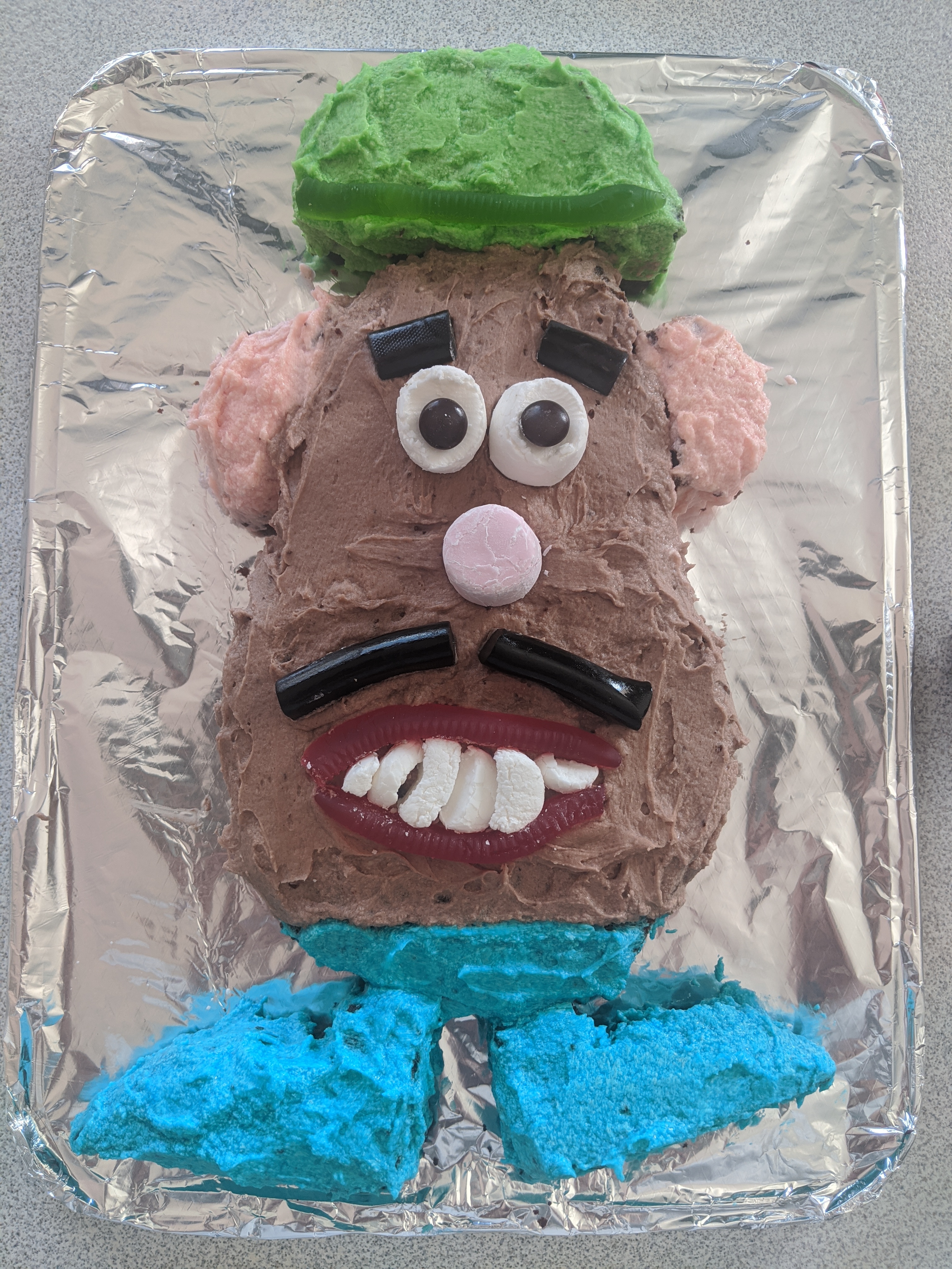 Mr Potato Head Cake